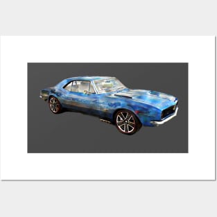 Classic Chevy Camaro Posters and Art